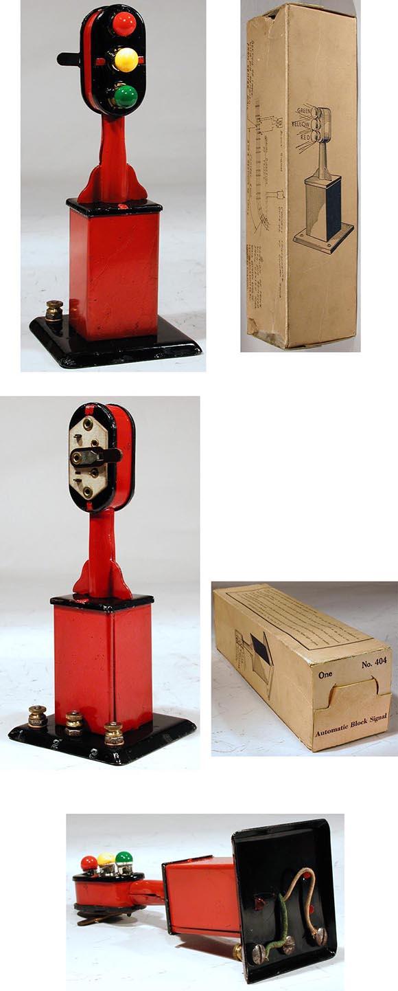 1938 Marx, No. 404 Automatic Block Signal in Original Box